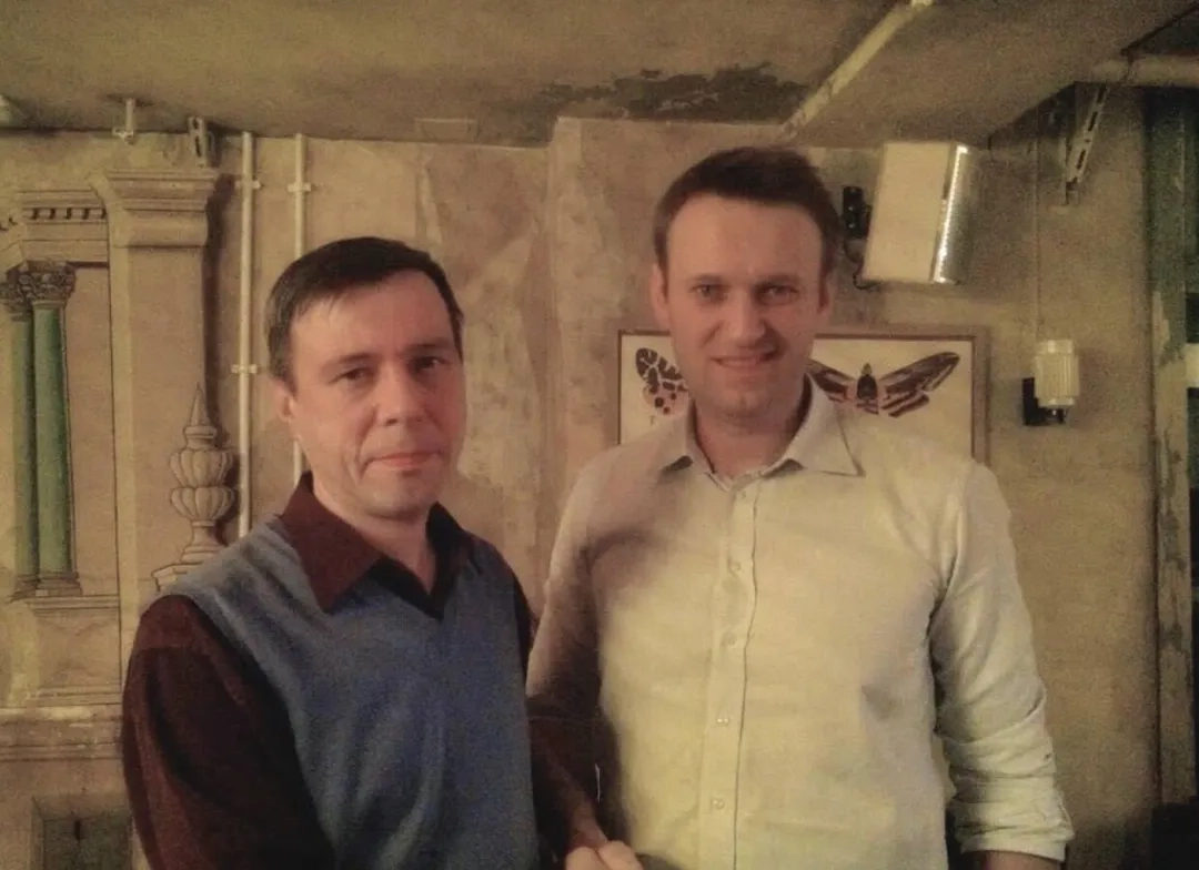 Фото: Артем Файзулин и Алексей Навальный. Москва, 2013 год. Личный архив Артема Файзулина.